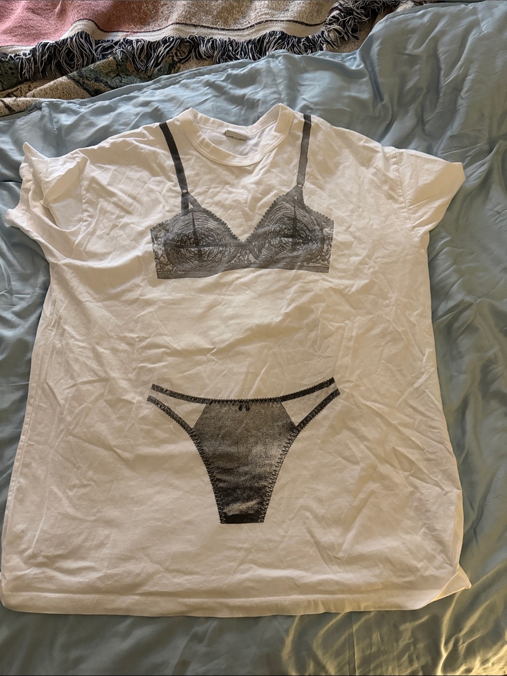 Vaquera Lingerie Shirt Dress